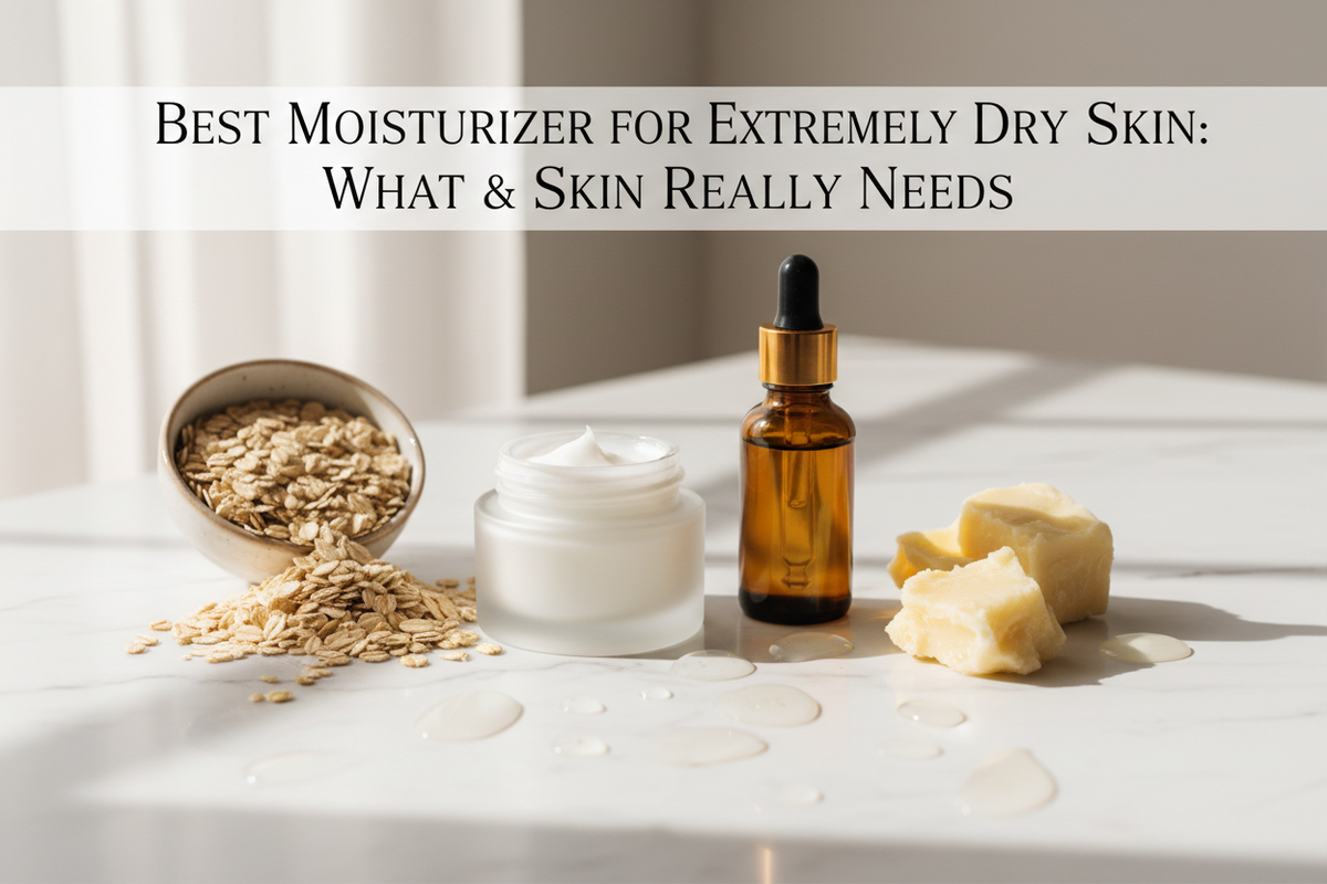 Best Moisturizer for Extremely Dry Skin: What Your Skin Really Needs