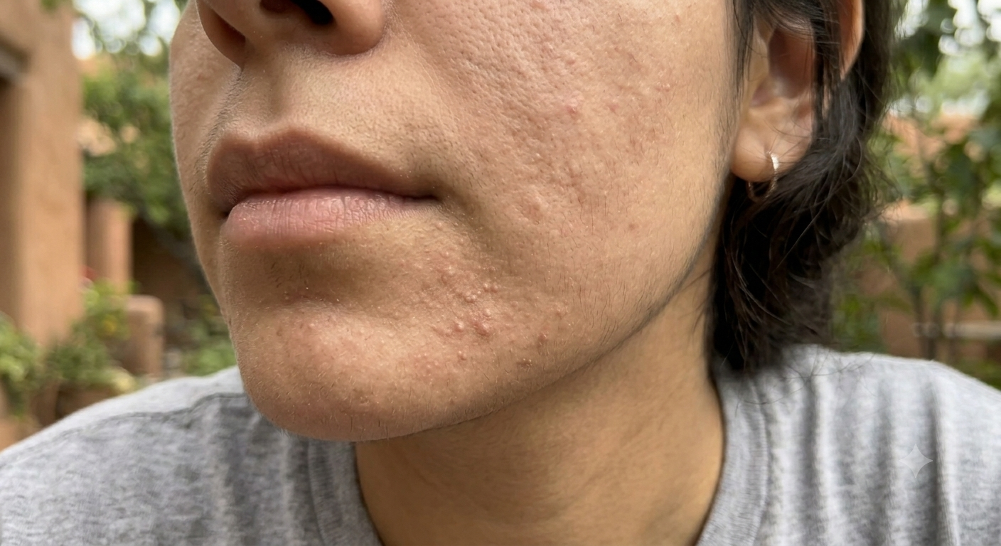 Closed Comedones Around Mouth, Chin, and Jawline: How to Clear Them