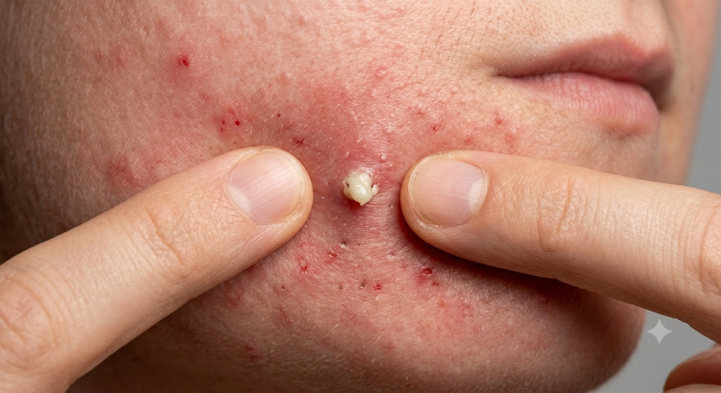 The Danger of Popping Closed Comedones: Why Squeezing Backfires