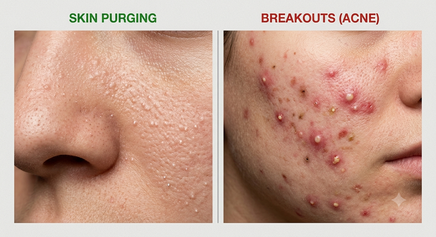 Skin Purging vs. Breakouts: Is Your Skincare Working?