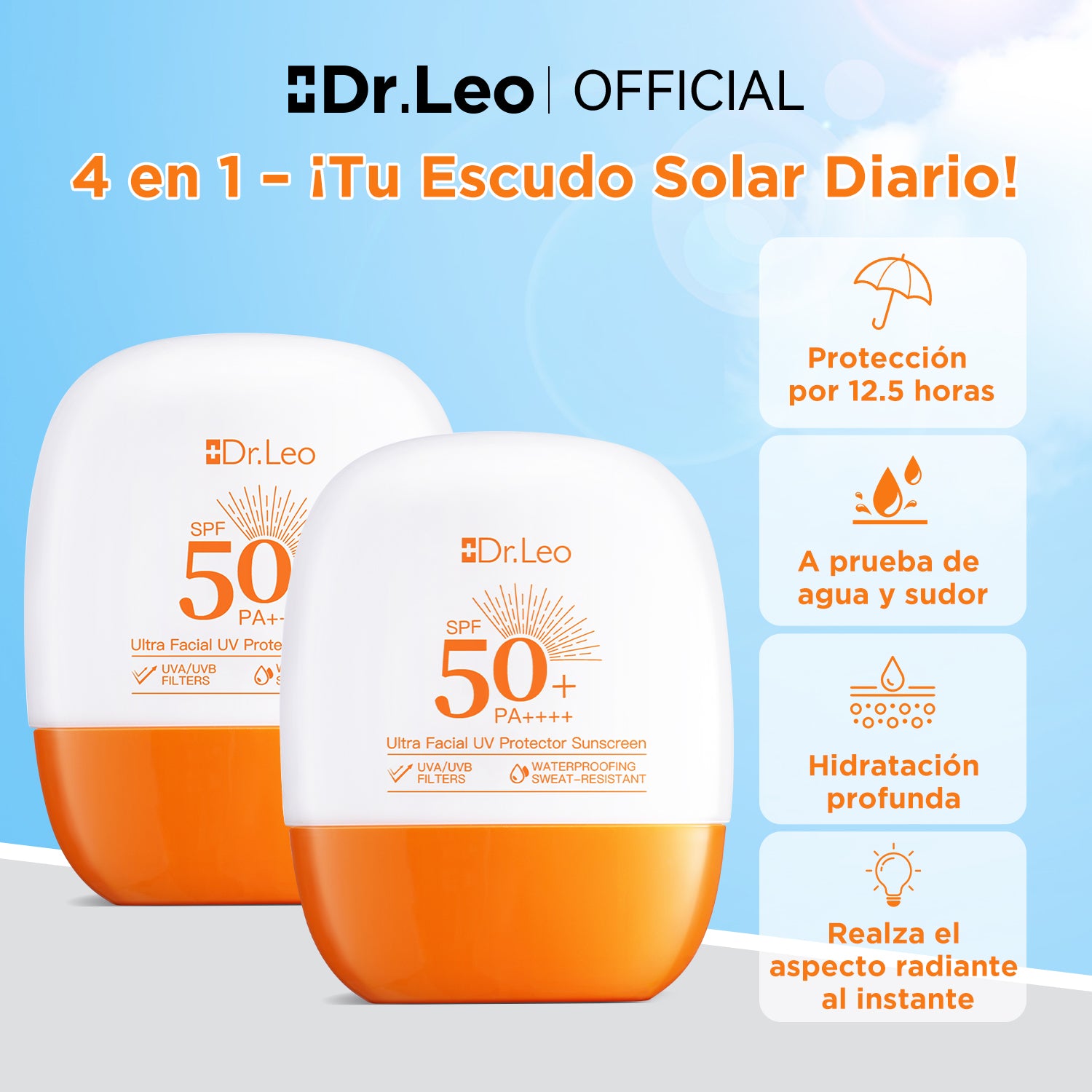 Protector Solar Ultra Facial con Protección UV