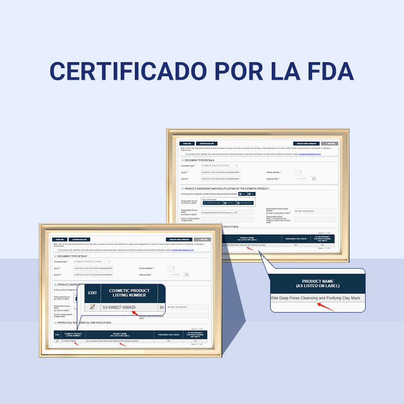 Mascarilla de Arcilla con 3 Ácidos para Limpieza Profunda de Poros