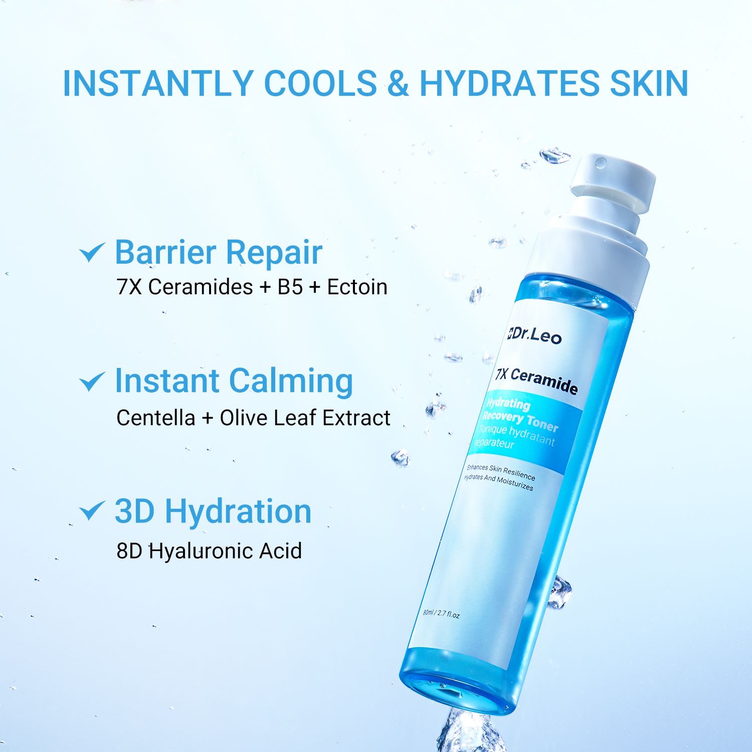 7X Ceramide Hydrating Recovery Toner