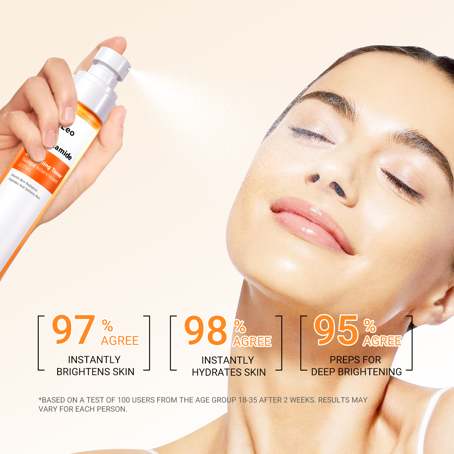 Tónico iluminador de niacinamida 377 VC