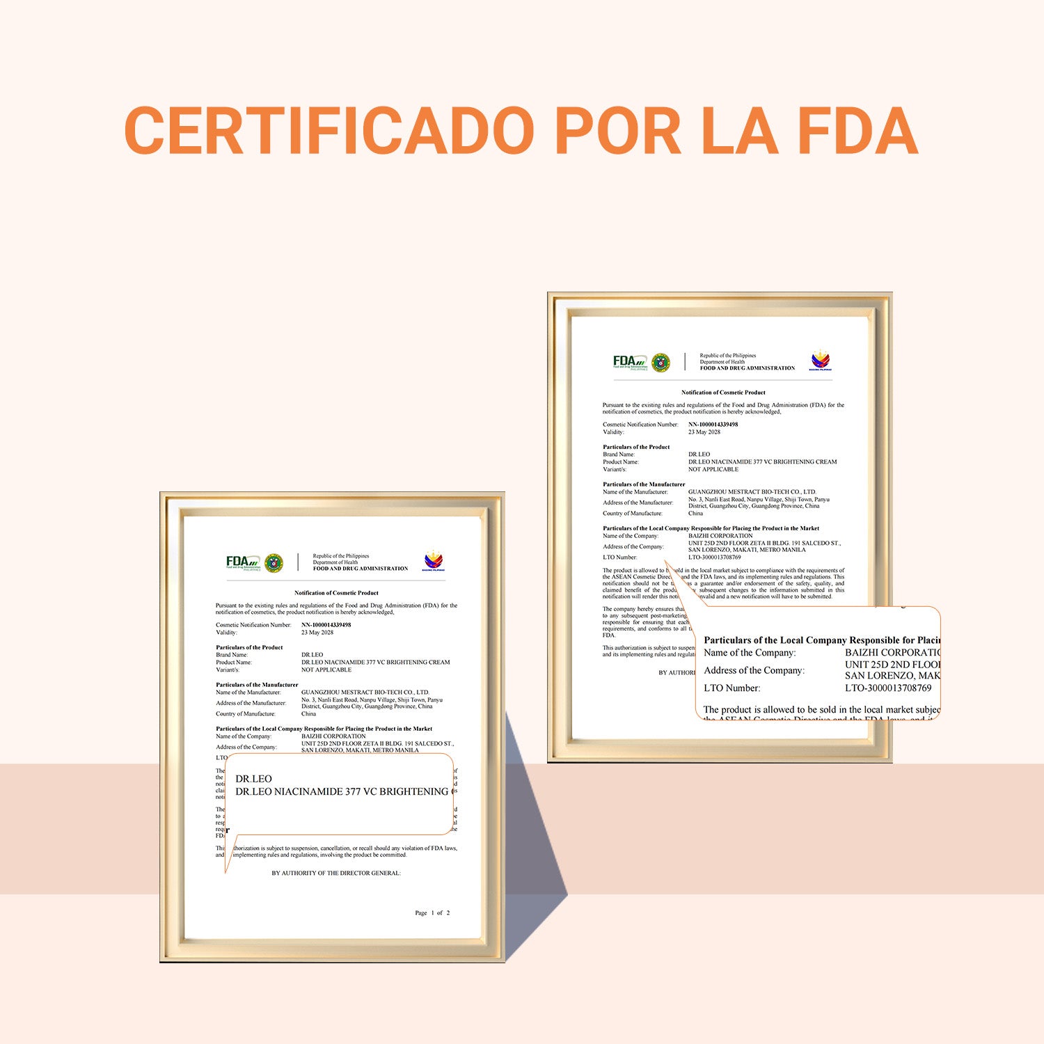 【Preventa】Dr.Leo 377 VC Crema Blanqueadora y Antimanchas