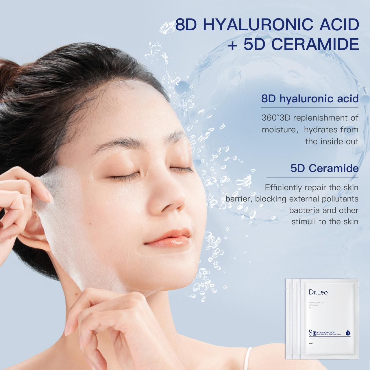8D Hyaluronic Acid Moisturizing & Hydrating Mask
