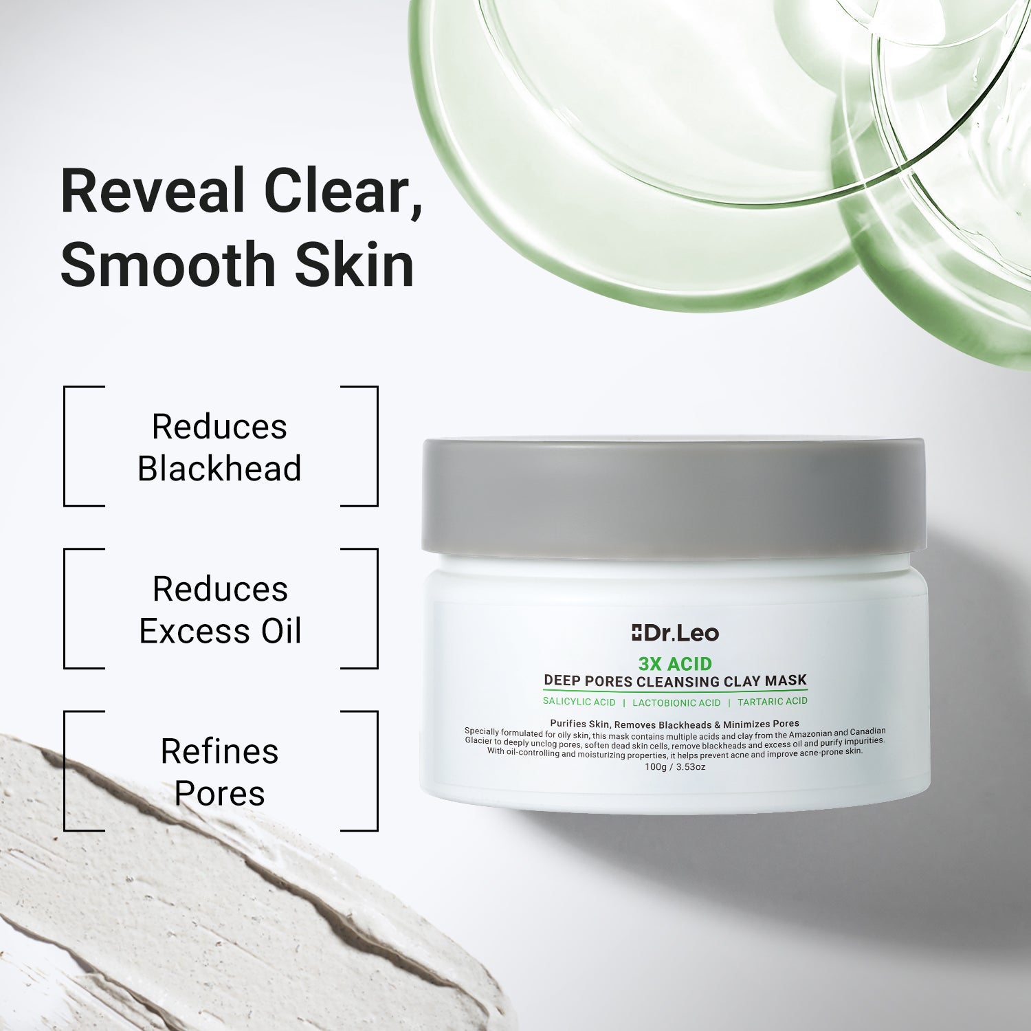 3-Step Acne Control Routine (Cleanser + Cleansing Clay Stick + Drying Lotion Plus)