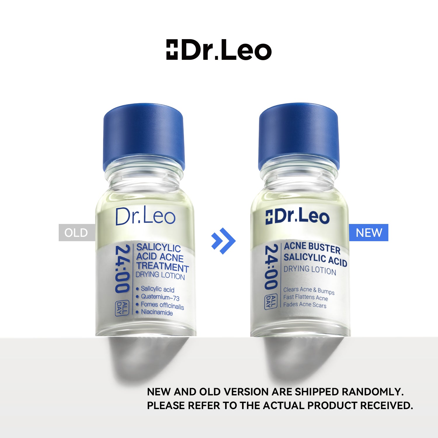 Loción para el tratamiento del acné con ácido salicílico-3 piezas