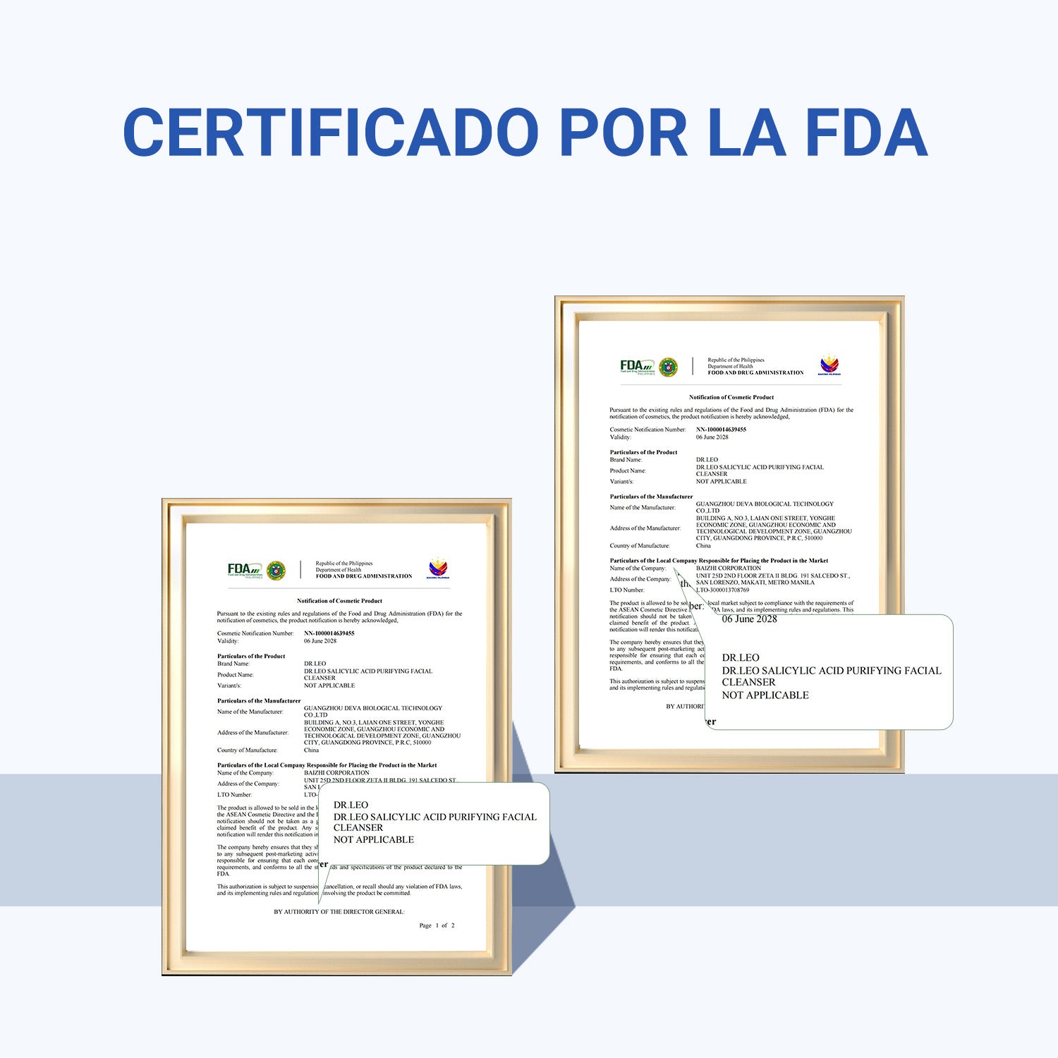 【En Preventa】Gel Limpiador Facial Purificante con Ácido Salicílico