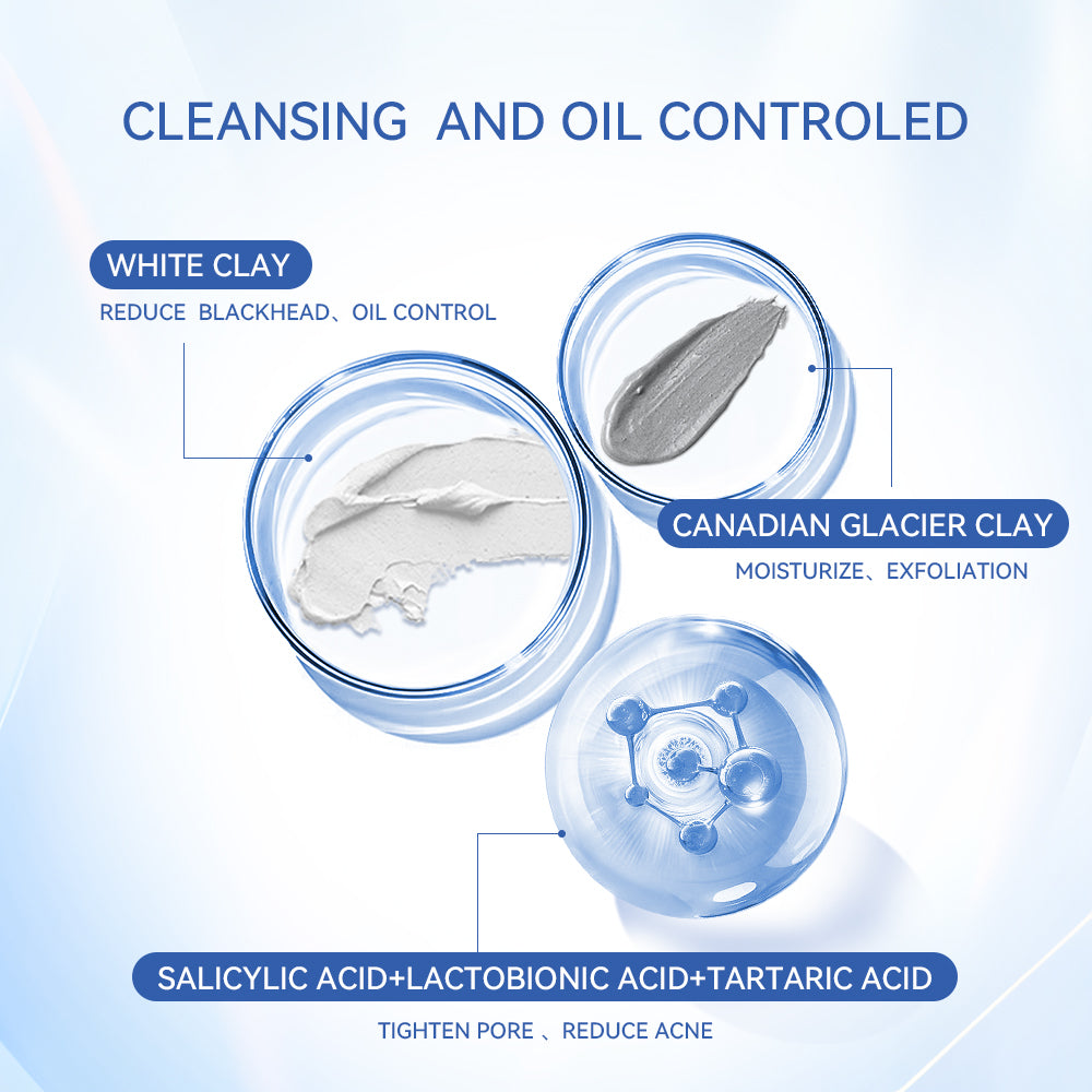 Amazon White Deep Pore Cleansing & Purifying Clay Mask-2PCS