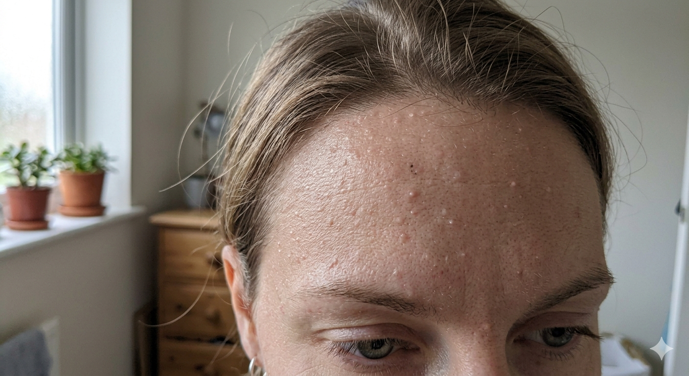 How to Get Rid of Stubborn Closed Comedones on Your Forehead