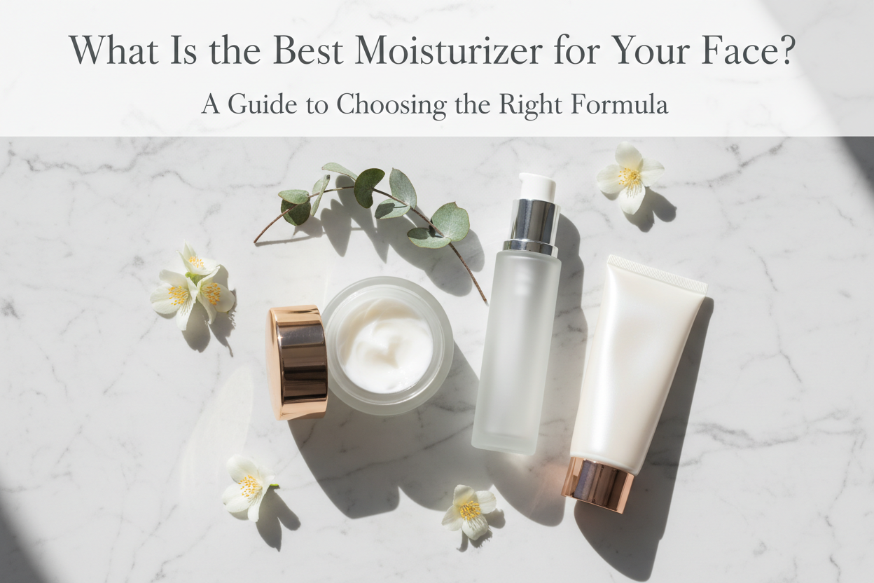 What Is the Best Moisturizer for Your Face? A Guide to Choosing the Right Formula