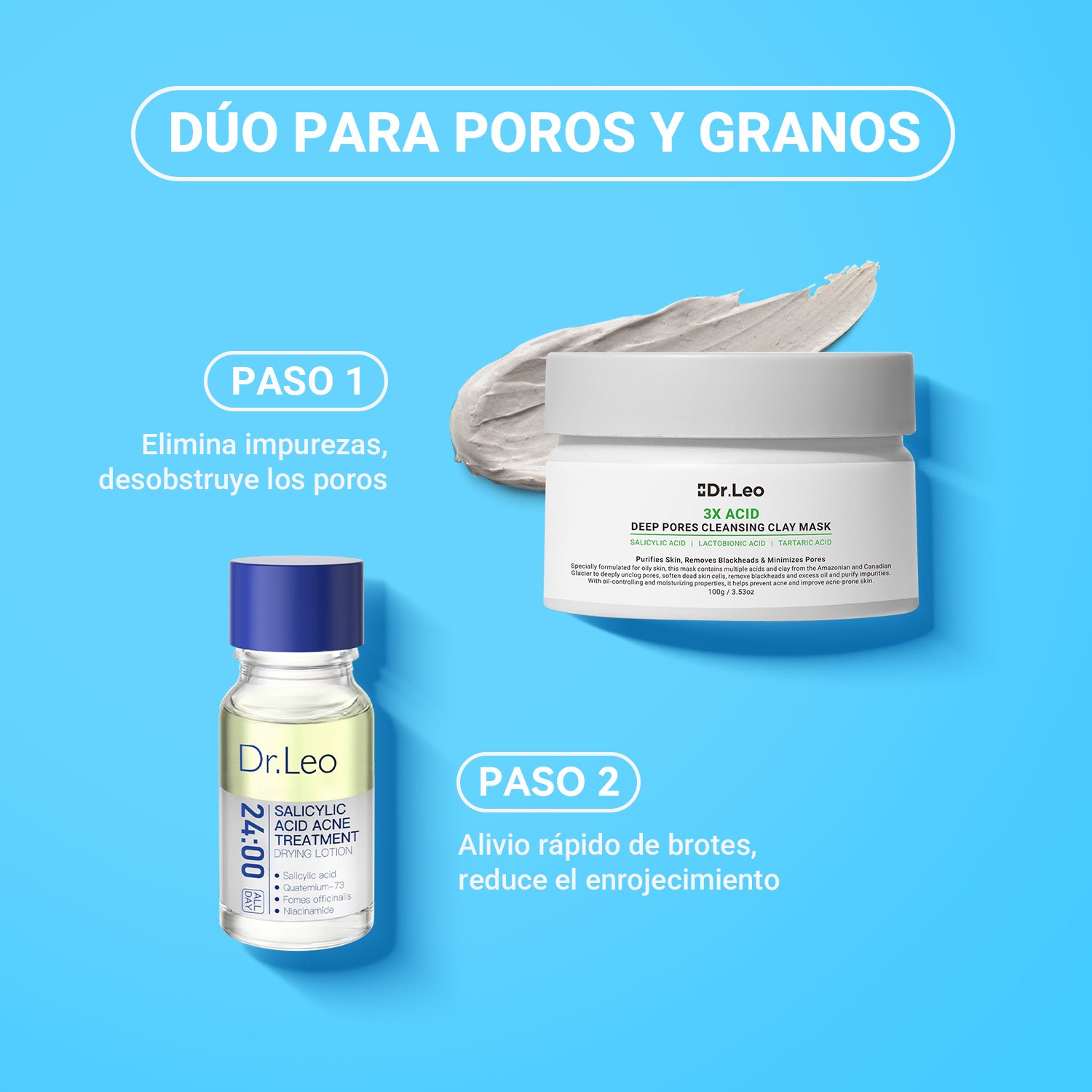 【Preventa】Set de limpieza profunda y cuidado de poros