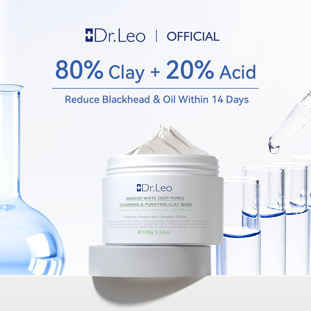 Dr.Leo Amazon White Deep Pore Cleansing & Purifying Clay Mask