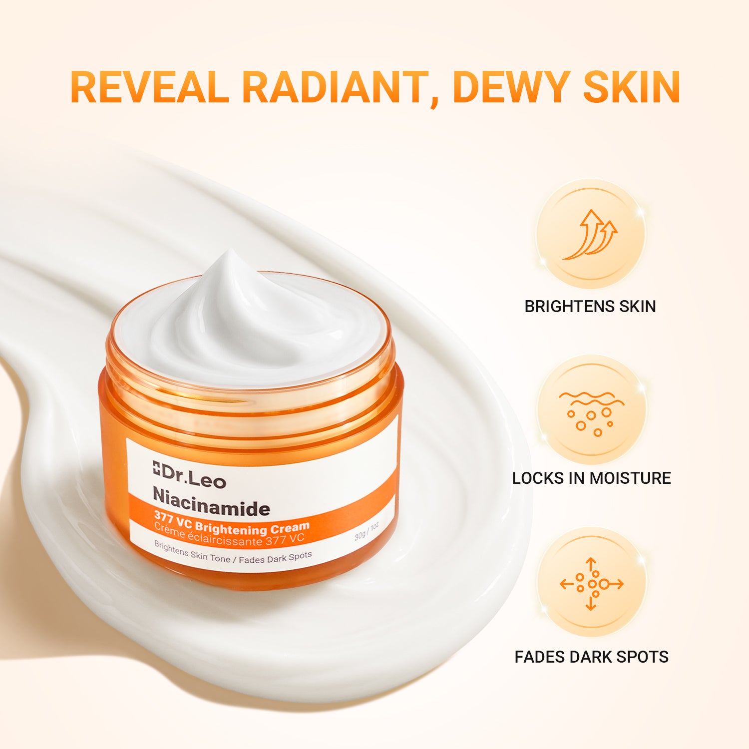 【Pre-sale】Niacinamide 377 VC Brightening Cream