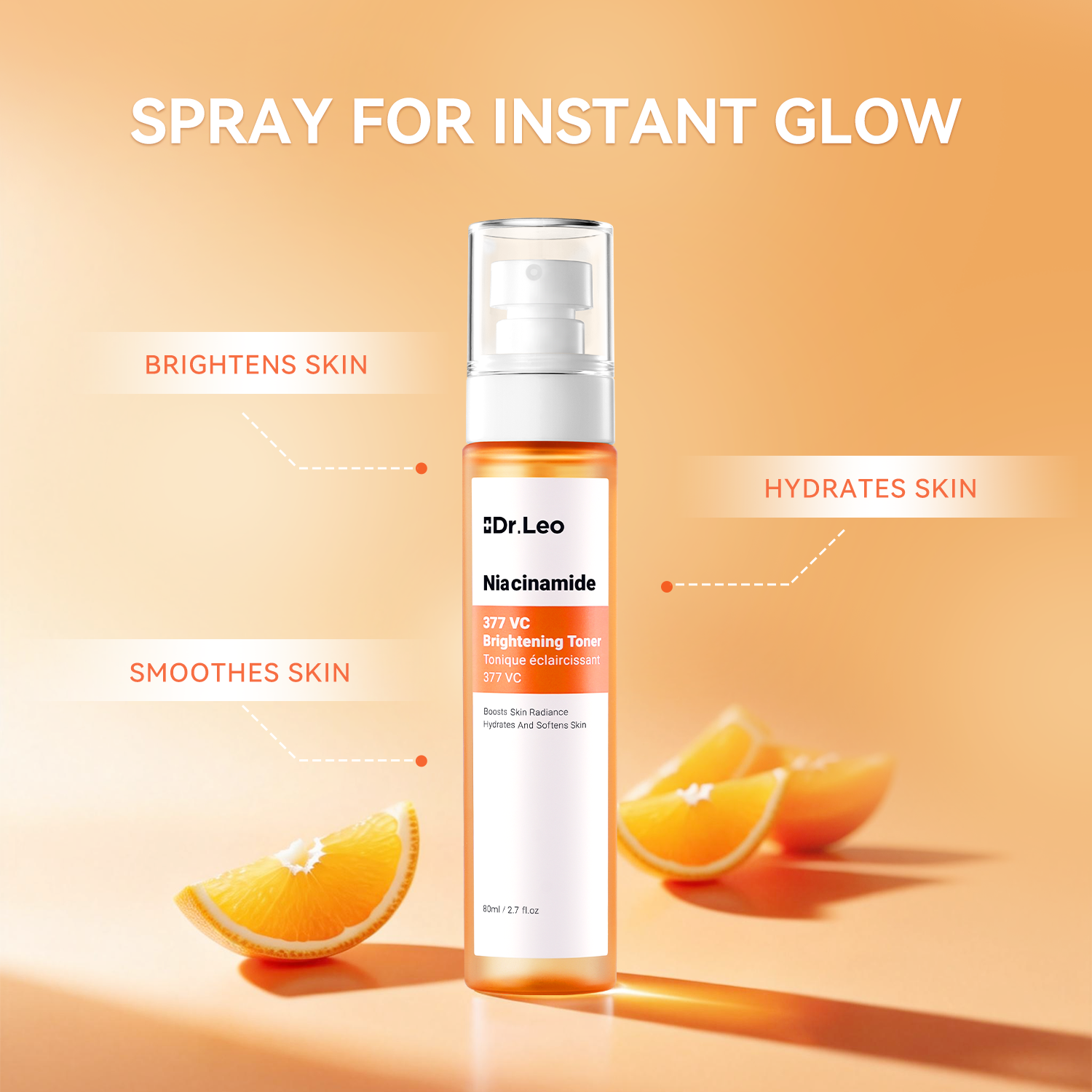 Tónico iluminador de niacinamida 377 VC