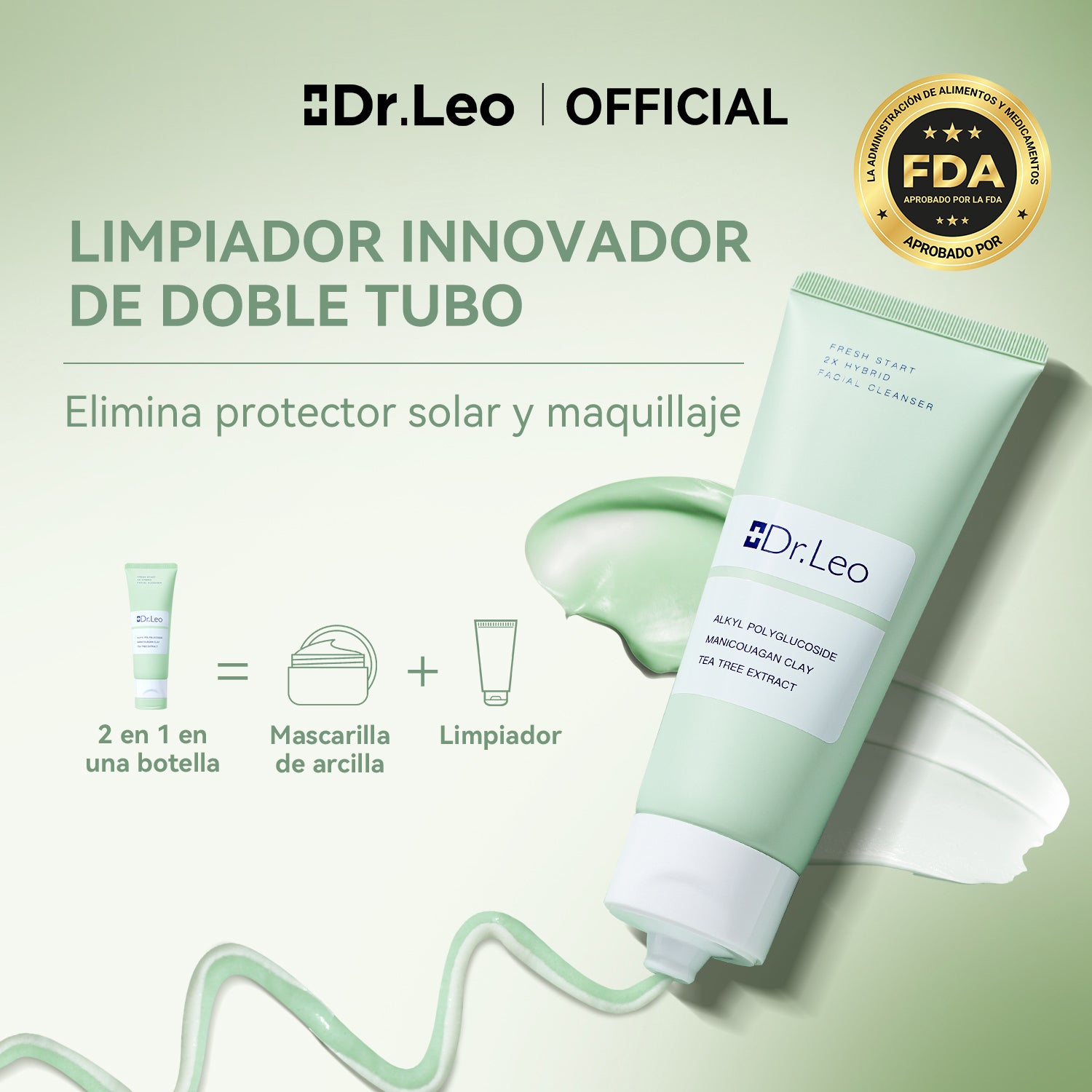 [Regalo Gratis] Kit de limpieza facial para piel grasa y con acné