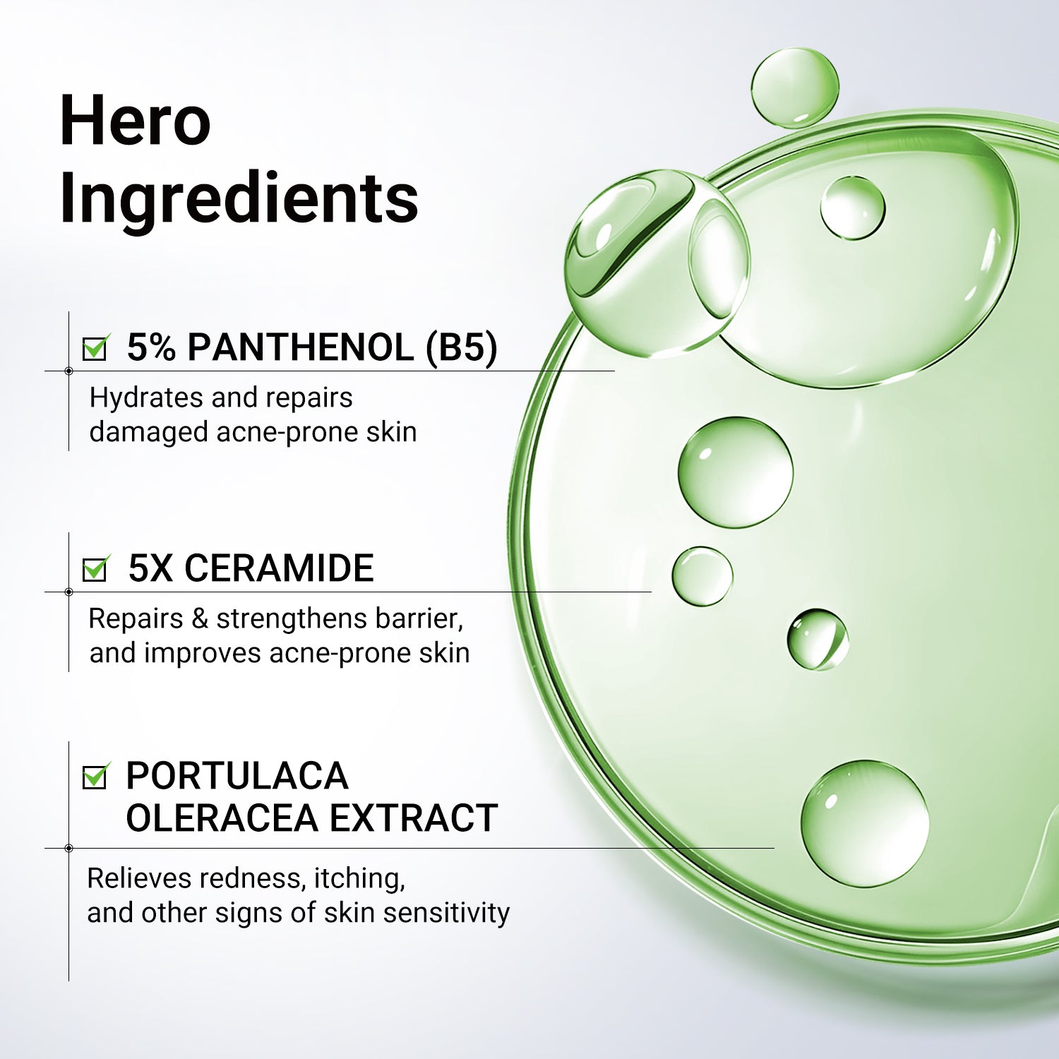 5% Panthenol Anti-acne Soothing Water Gel