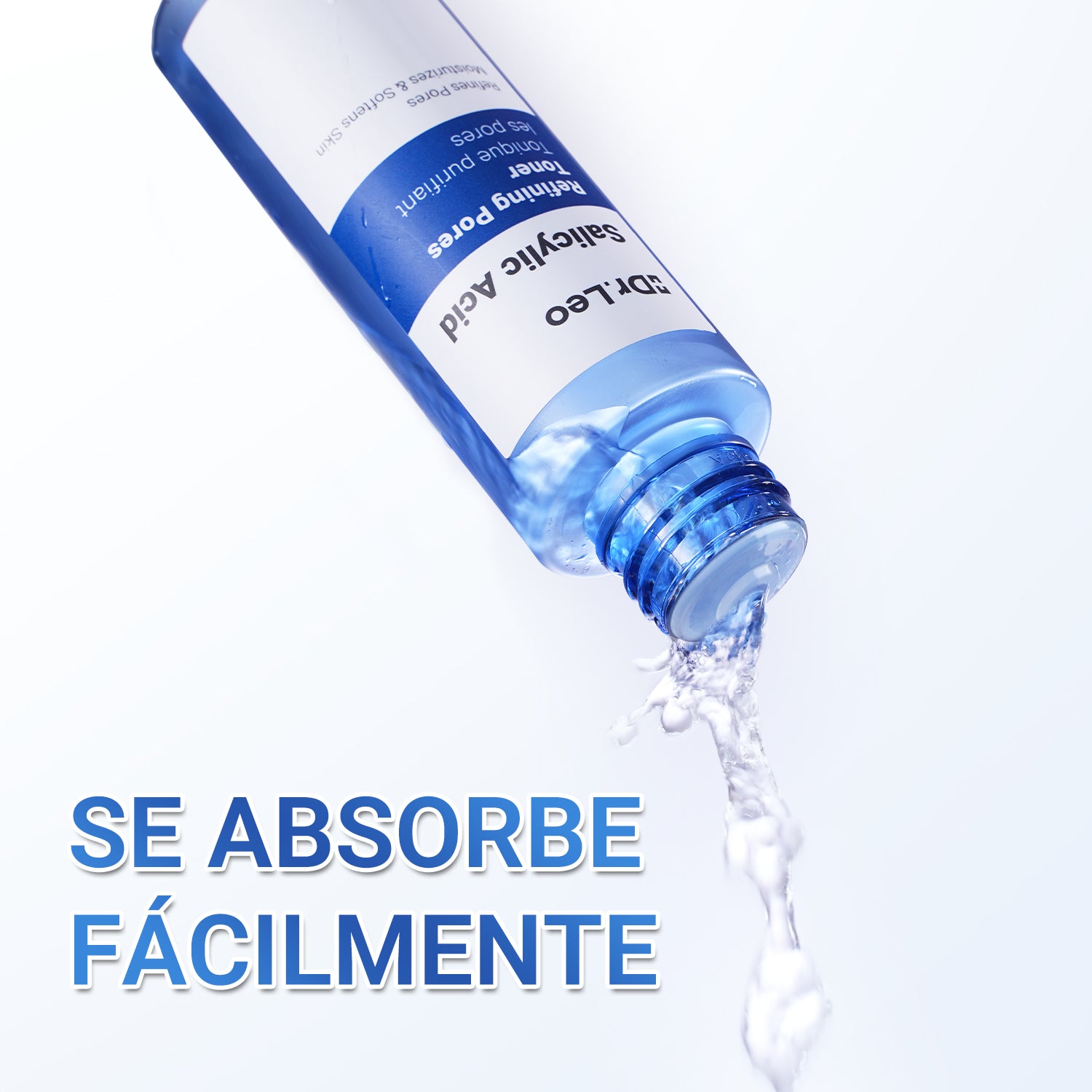 Tónico de ácido salicílico para refinar poros