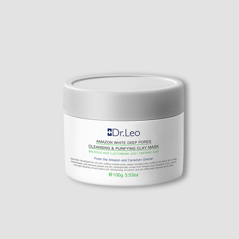 Dr.Leo Amazon White Deep Pore Cleansing & Purifying Clay Mask