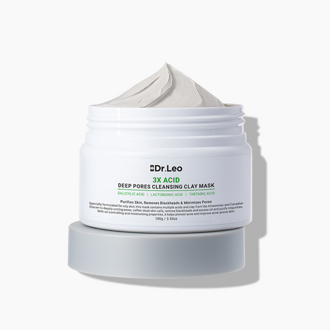 Amazonian White Clay Mask | Deep Pore Cleansing & Oil Control – DrLeo